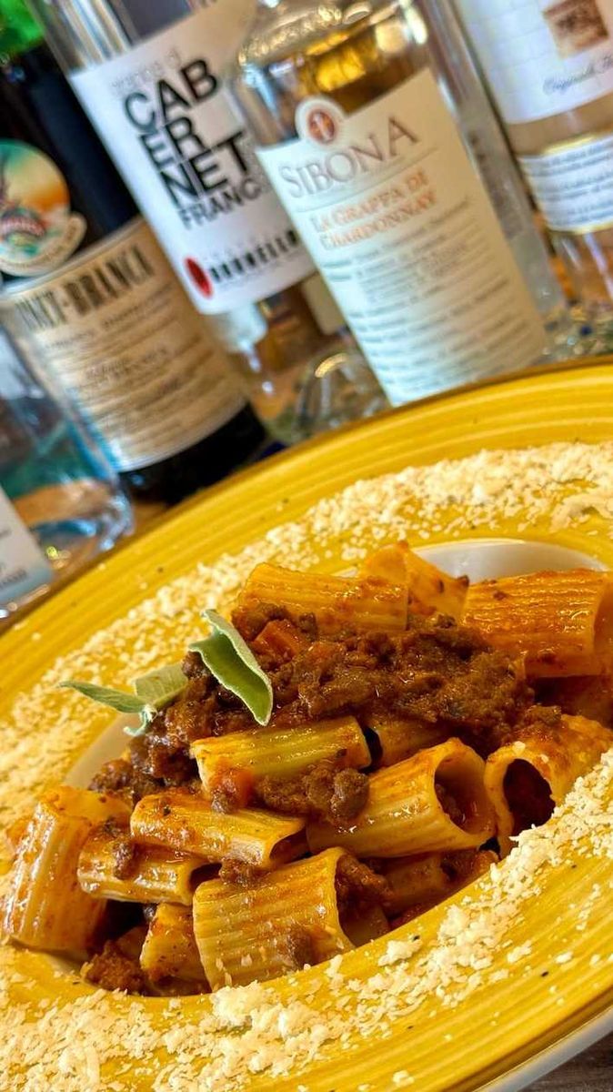 Pasta al ragù bolognese 