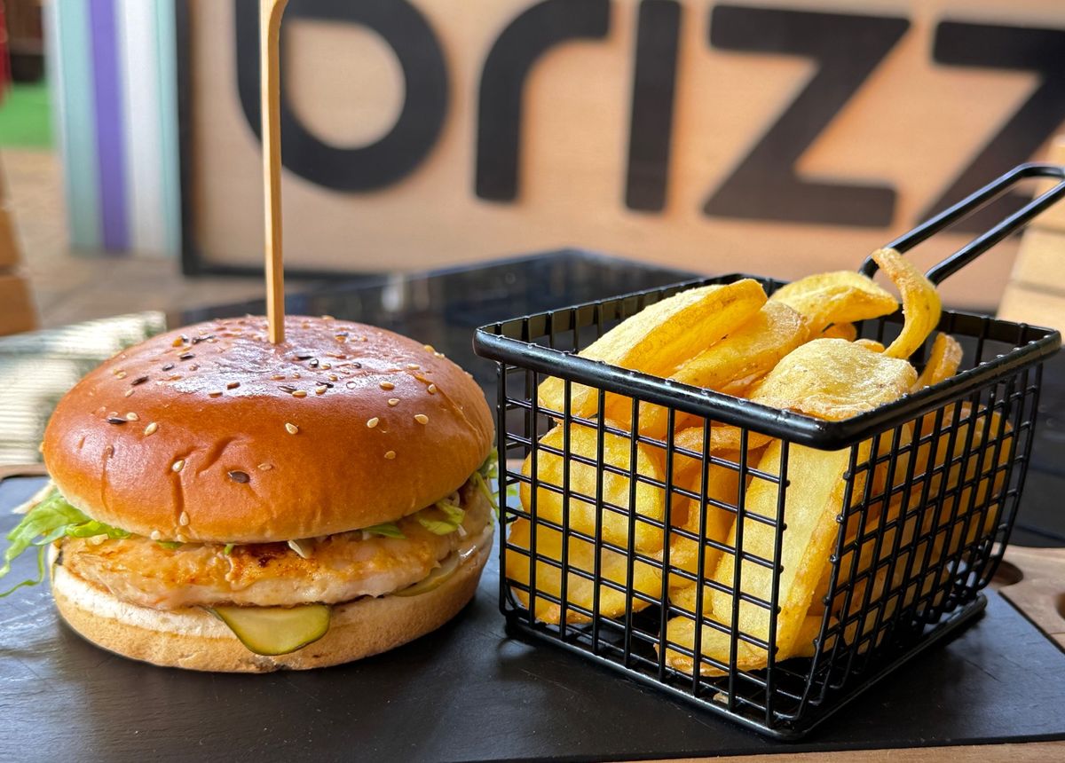 Burger cu Creveti 