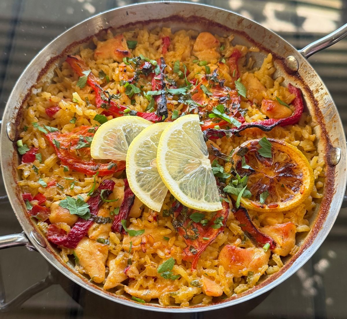 Paella cu Piept de Pui