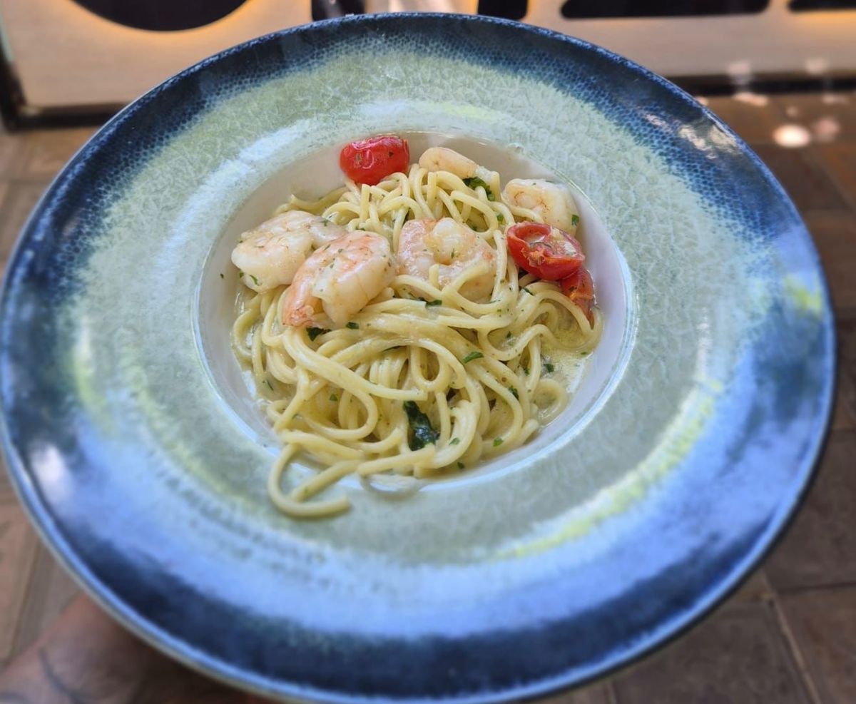 Spaghetti cu Creveti