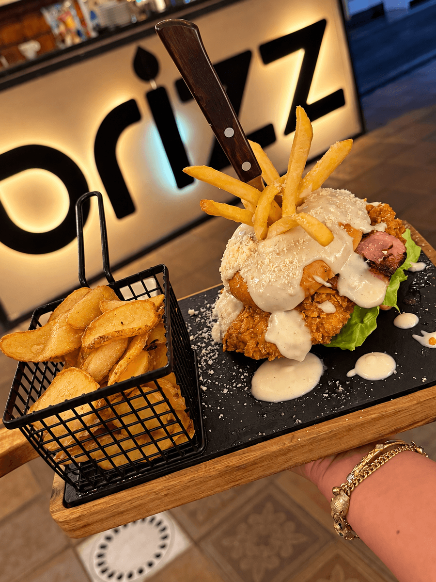 Burger Crispy Pui