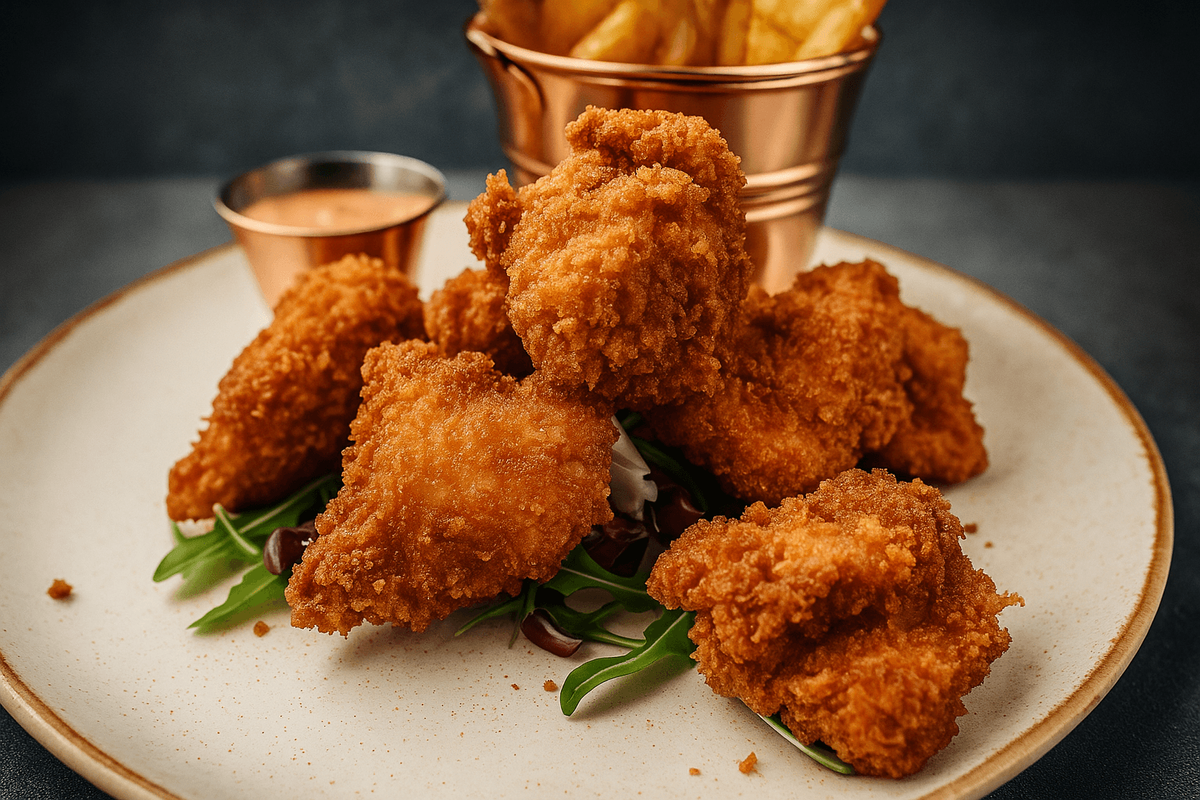 Nuggets cu Cartofi Prajiti