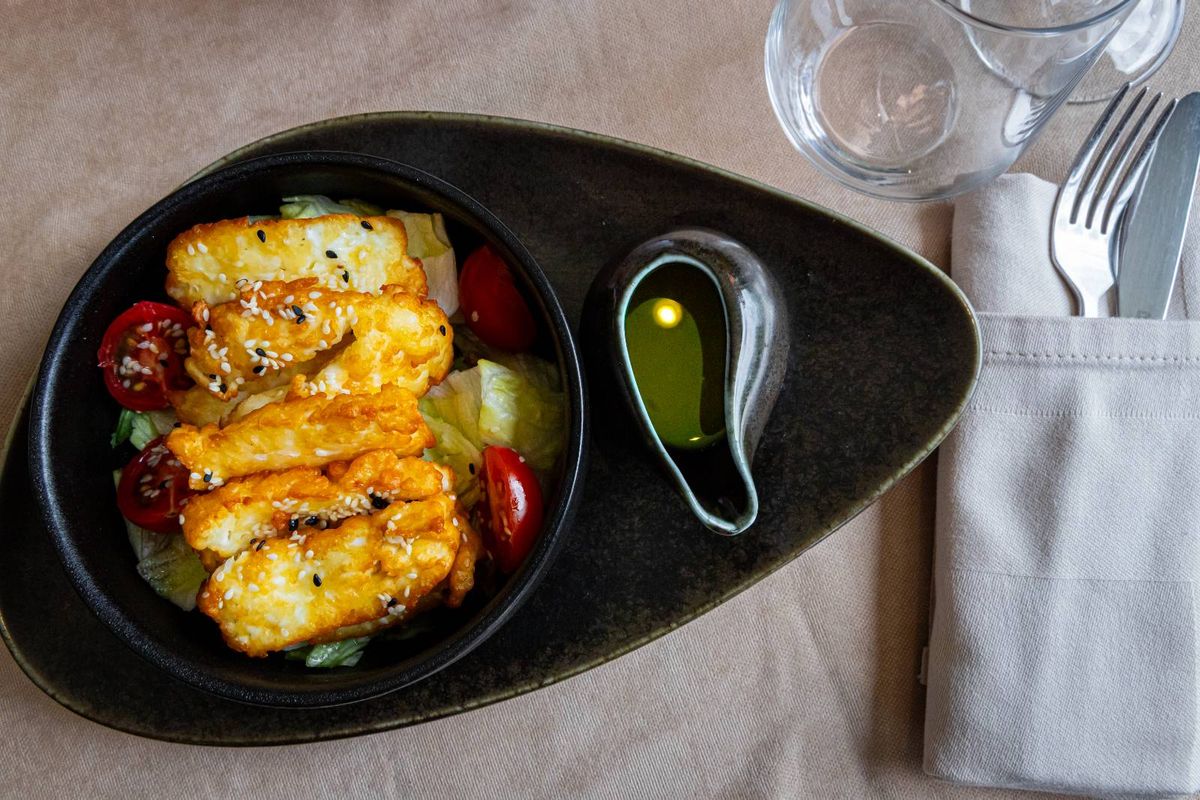 Salata Haloumi Crocant