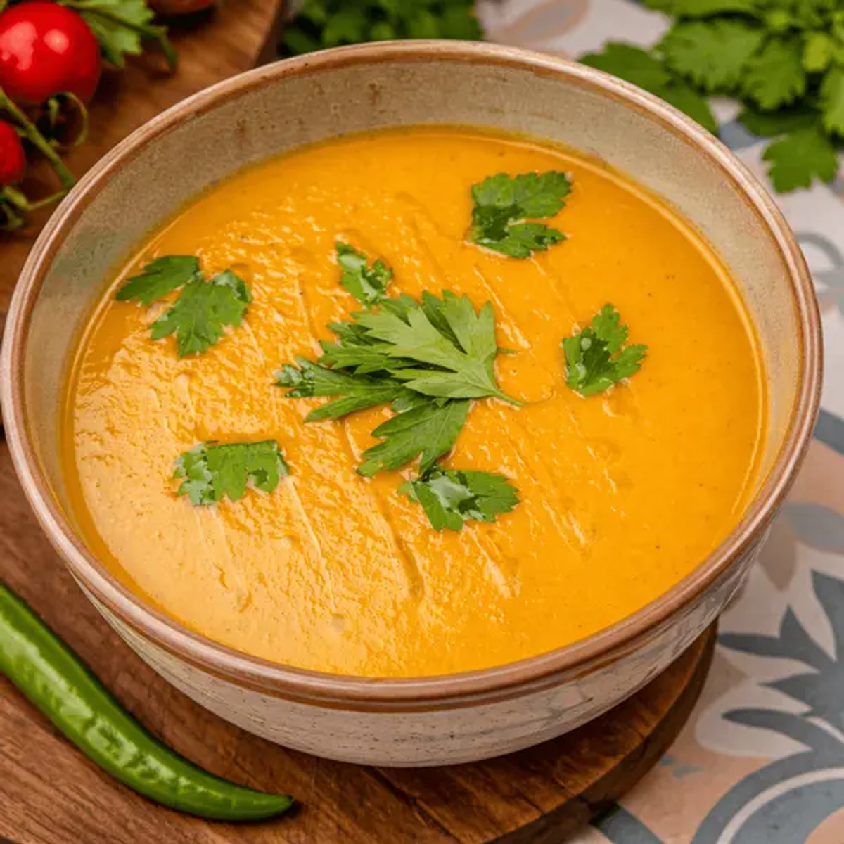 Supă Cremă de Vinete