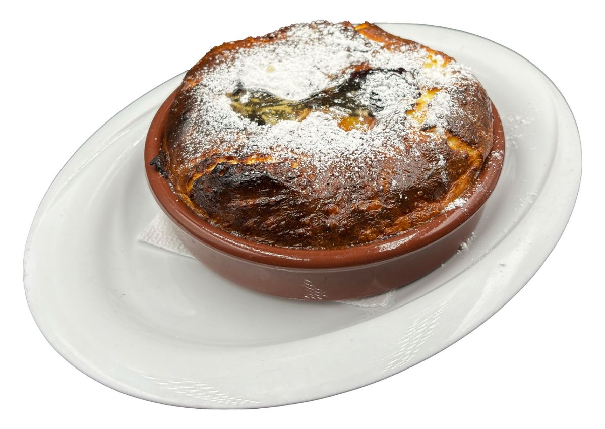 Clătite la Cuptor cu Afine Şi Miere