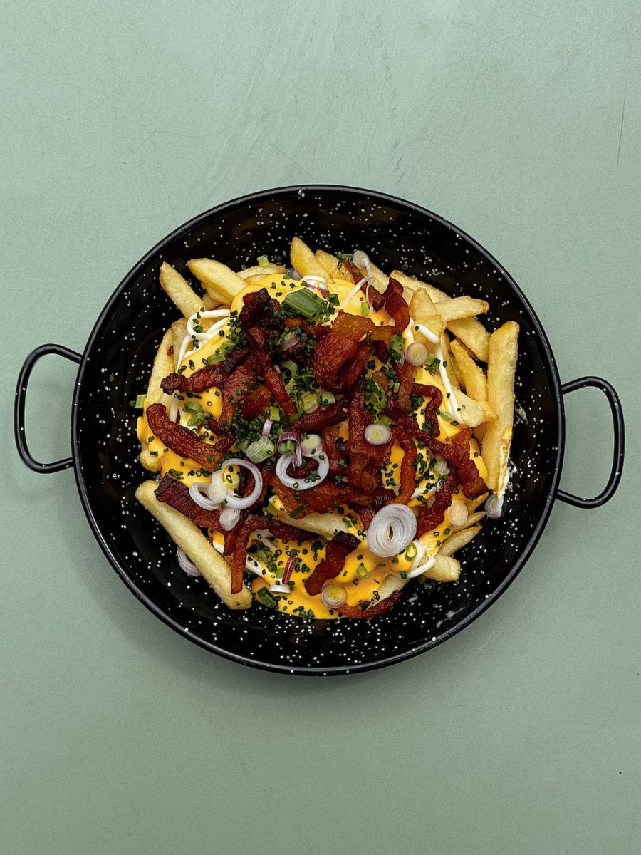 LOADED CHEESE & GUANCIALE FRIES