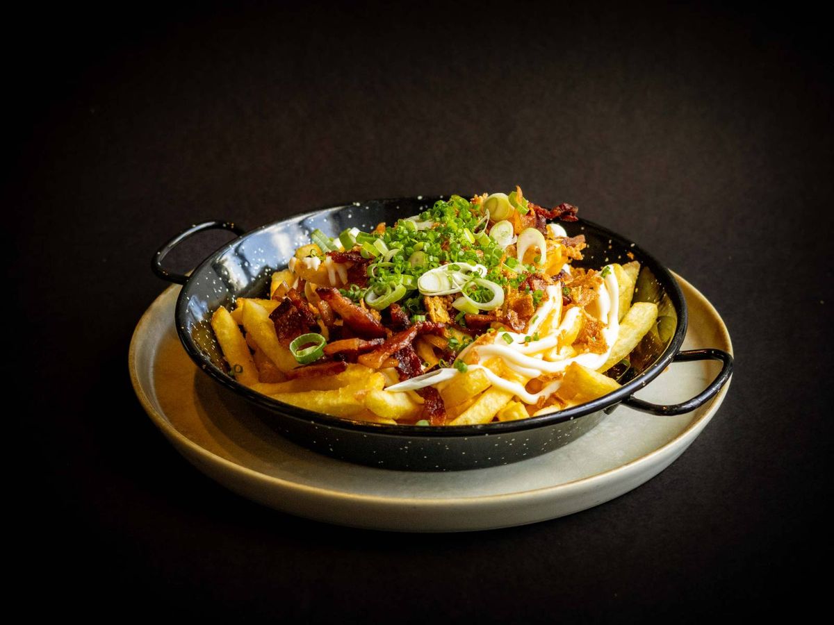 LOADED CHEESE & GUANCIALE FRIES