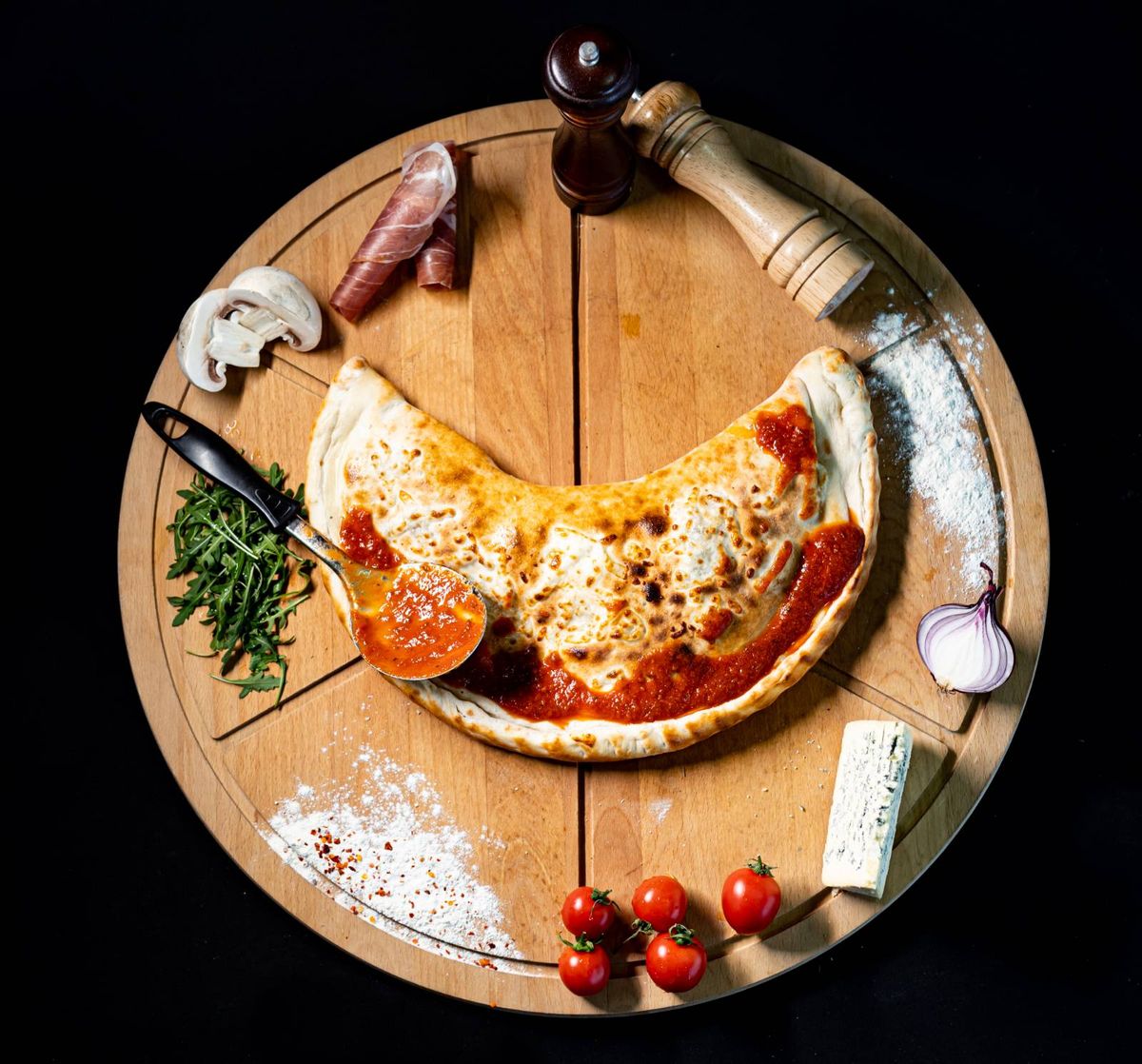 Calzone cu Vită
