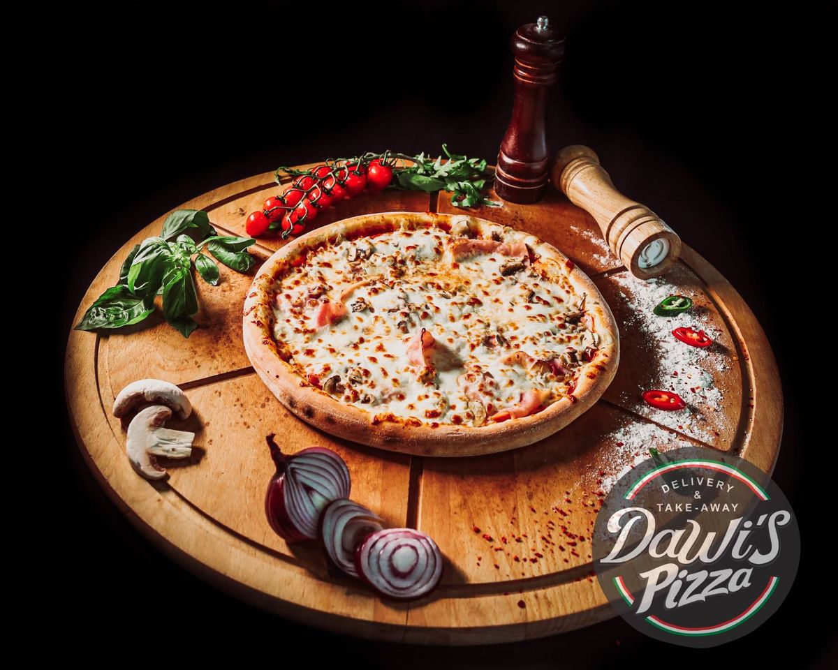 Pizza Prosciuto e Funghi