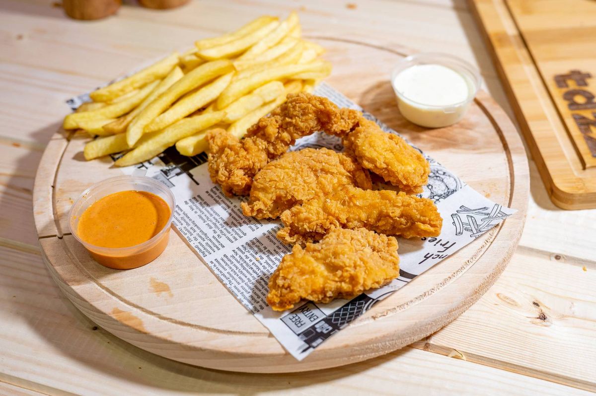 Meniu Crispy nepicant/picant 5 Buc