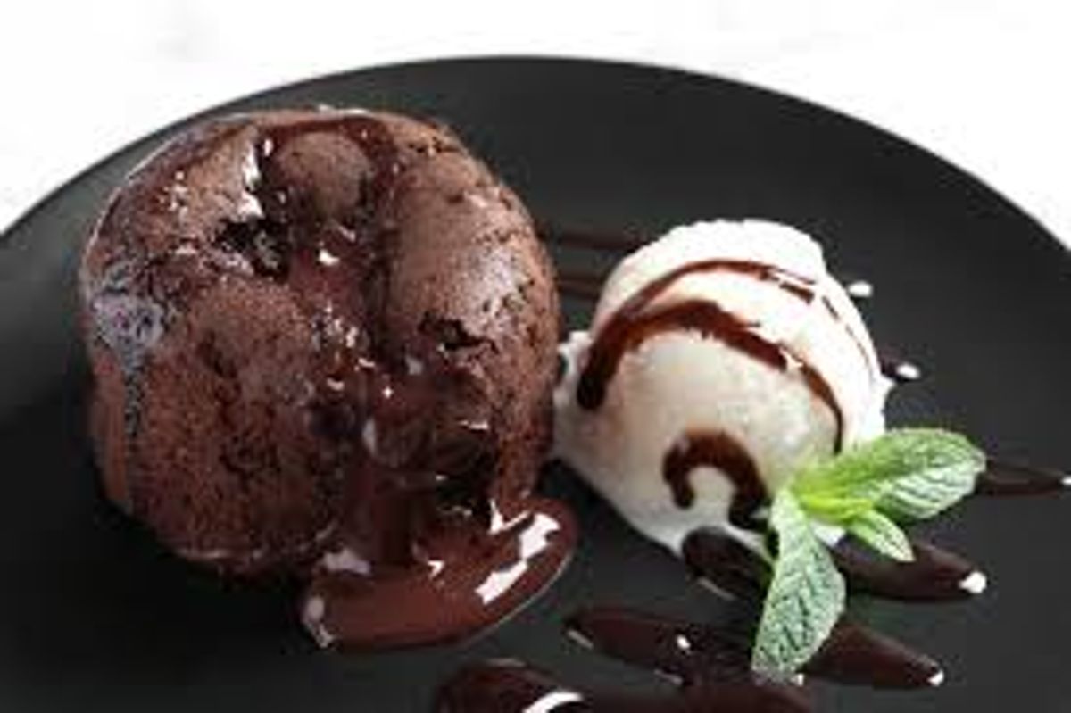Lava Cake cu Înghețată