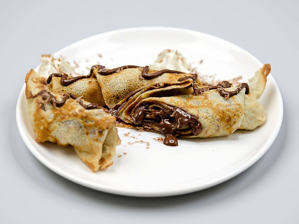 Clătită cu Nutella