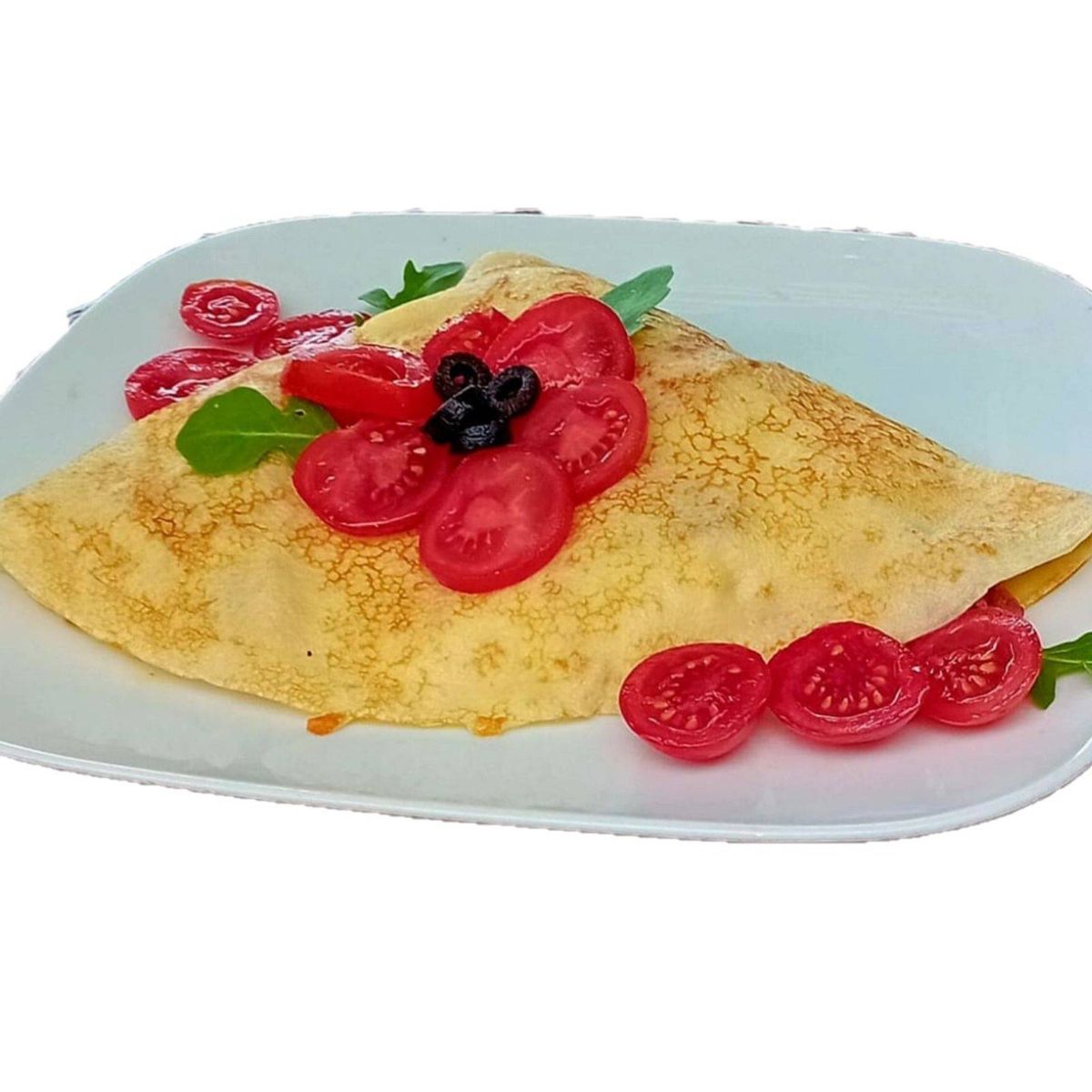 Clătite cu Bacon, Ciuperci și Mozzarella
