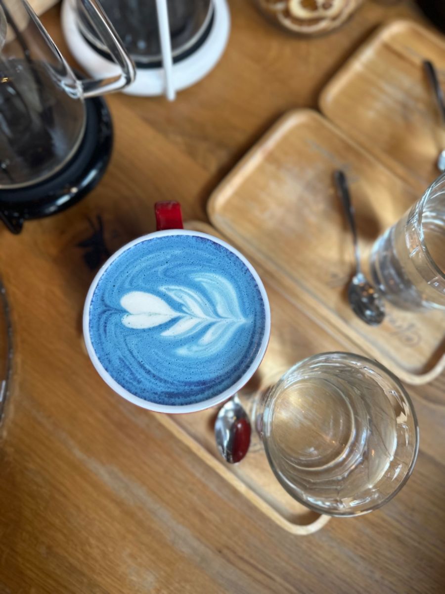 ,,Matcha’’ Blue Latte 