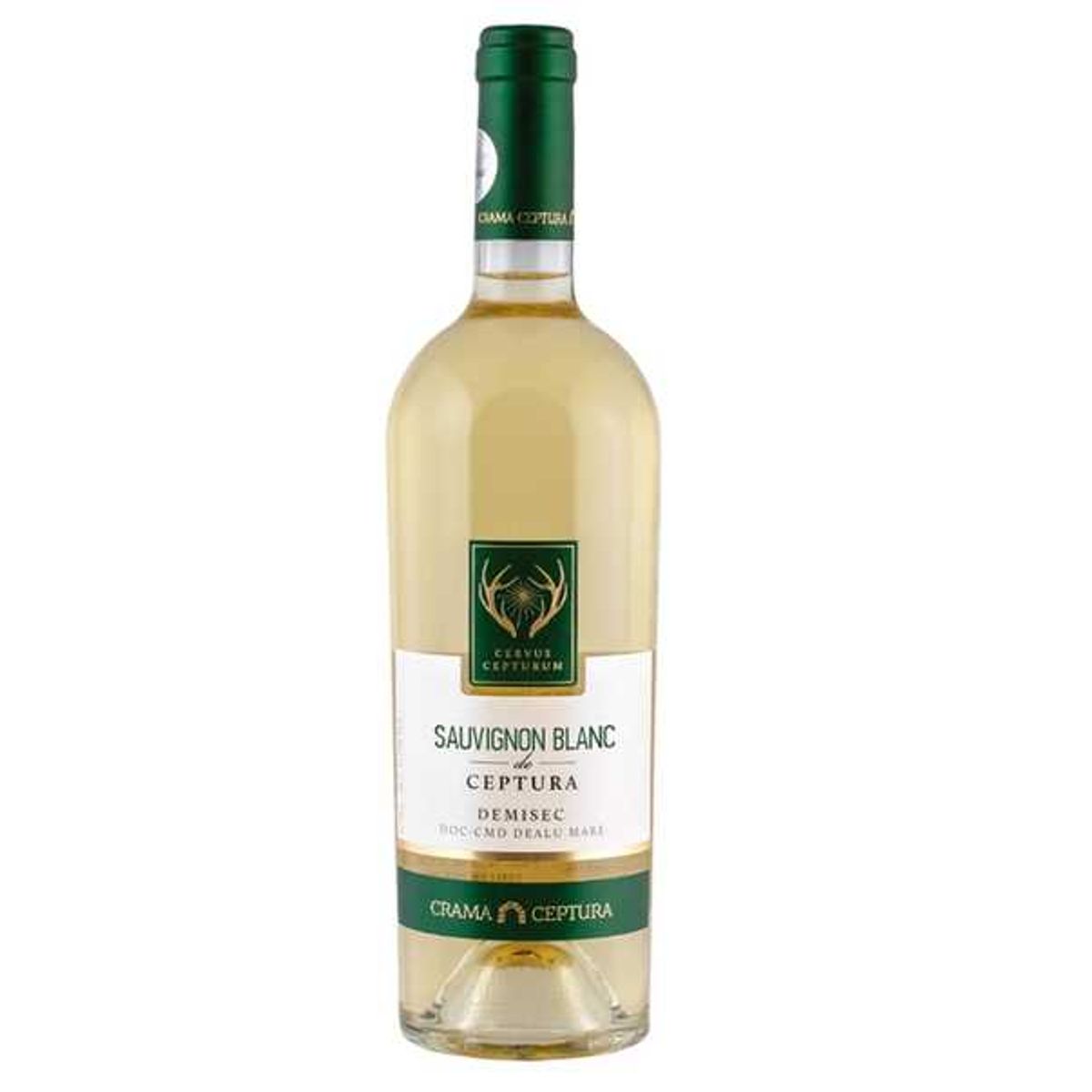 Vin Alb, Demisec, Ceptura, Sauvignon Blanc, 0, 75l