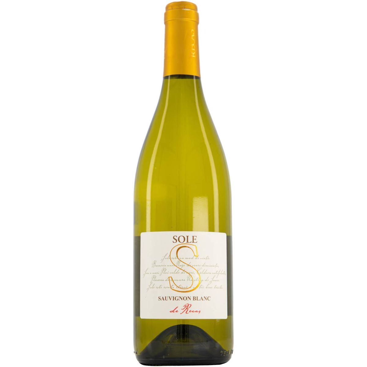 Recas Sole Sauv Blanc Sec