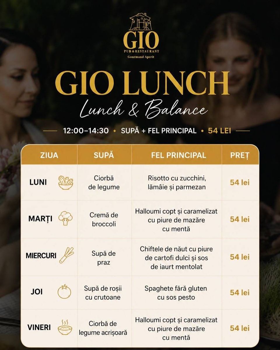 Luni-Vineri 12.00-14.30