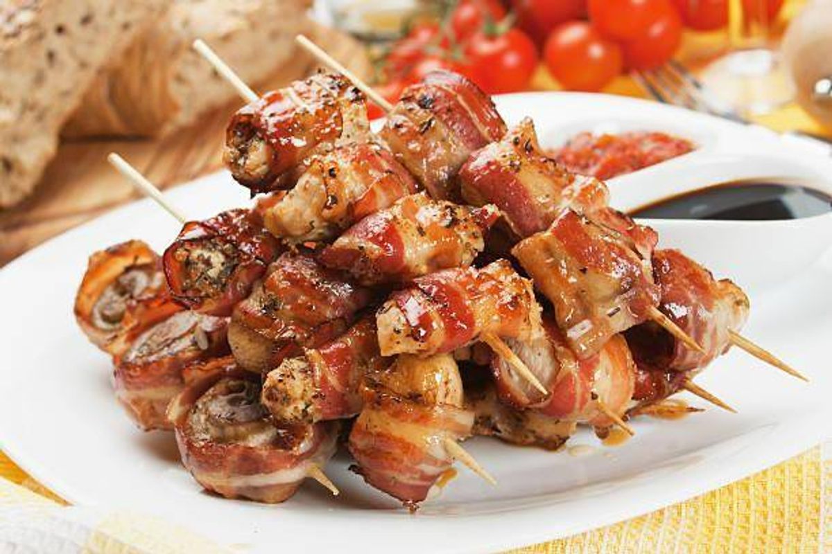  Kotobacon/frigarui de Pui cu Bacon