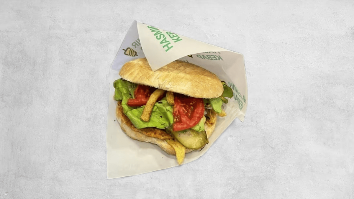 Dublu Sandwich Hamburger de Pui