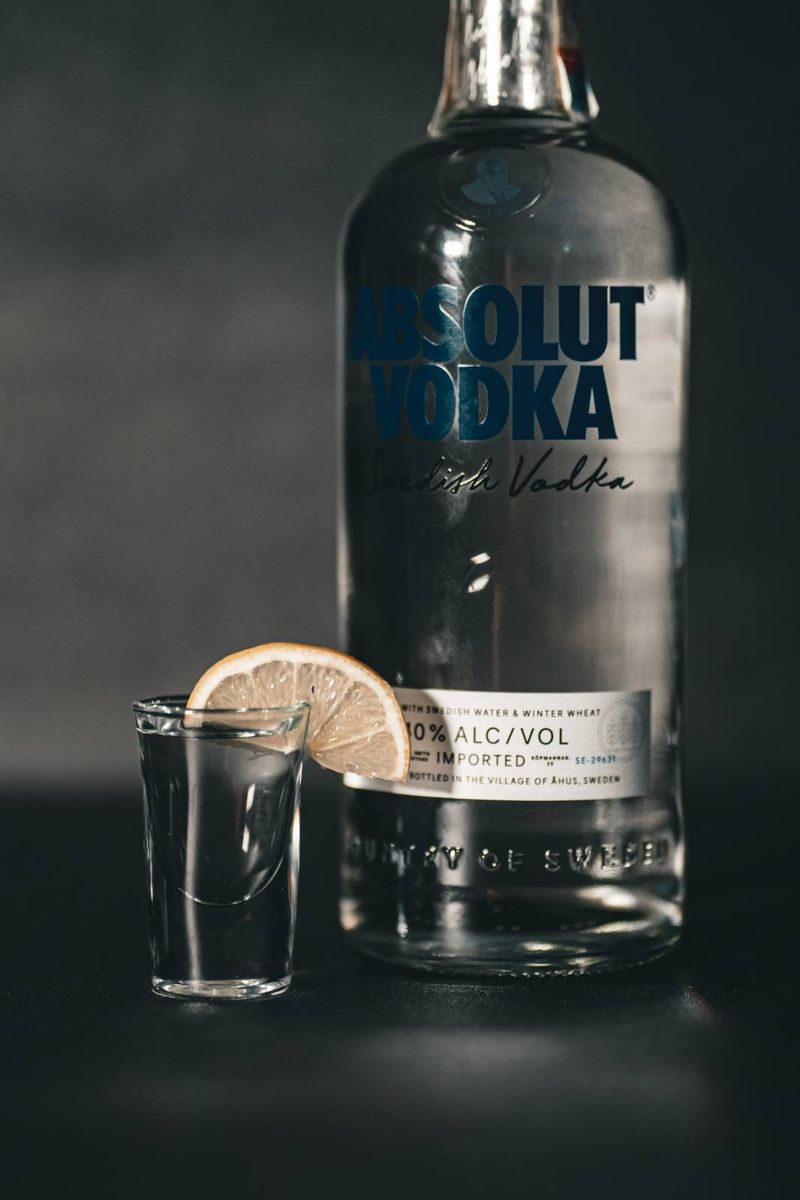 Absolut Vodka shot