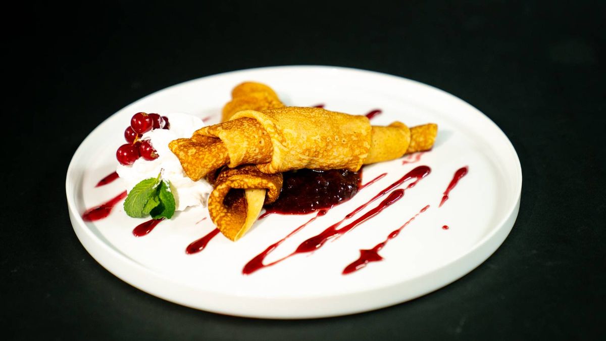 Clatită cu Dulceață de Prune