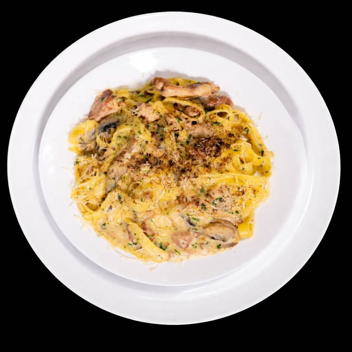  Tagliatelle Pui si ciuperci