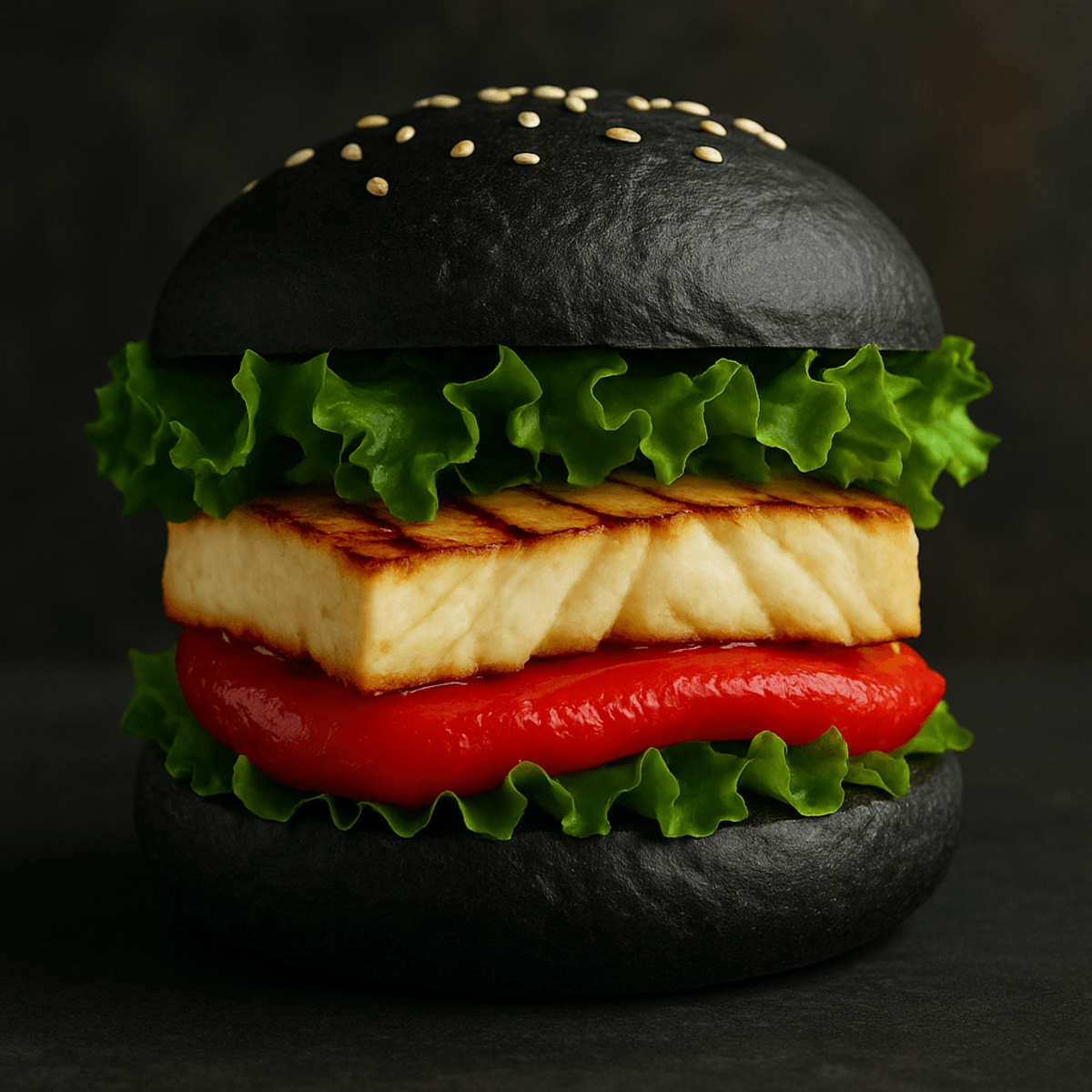 Burger Halloumi & Cartofi