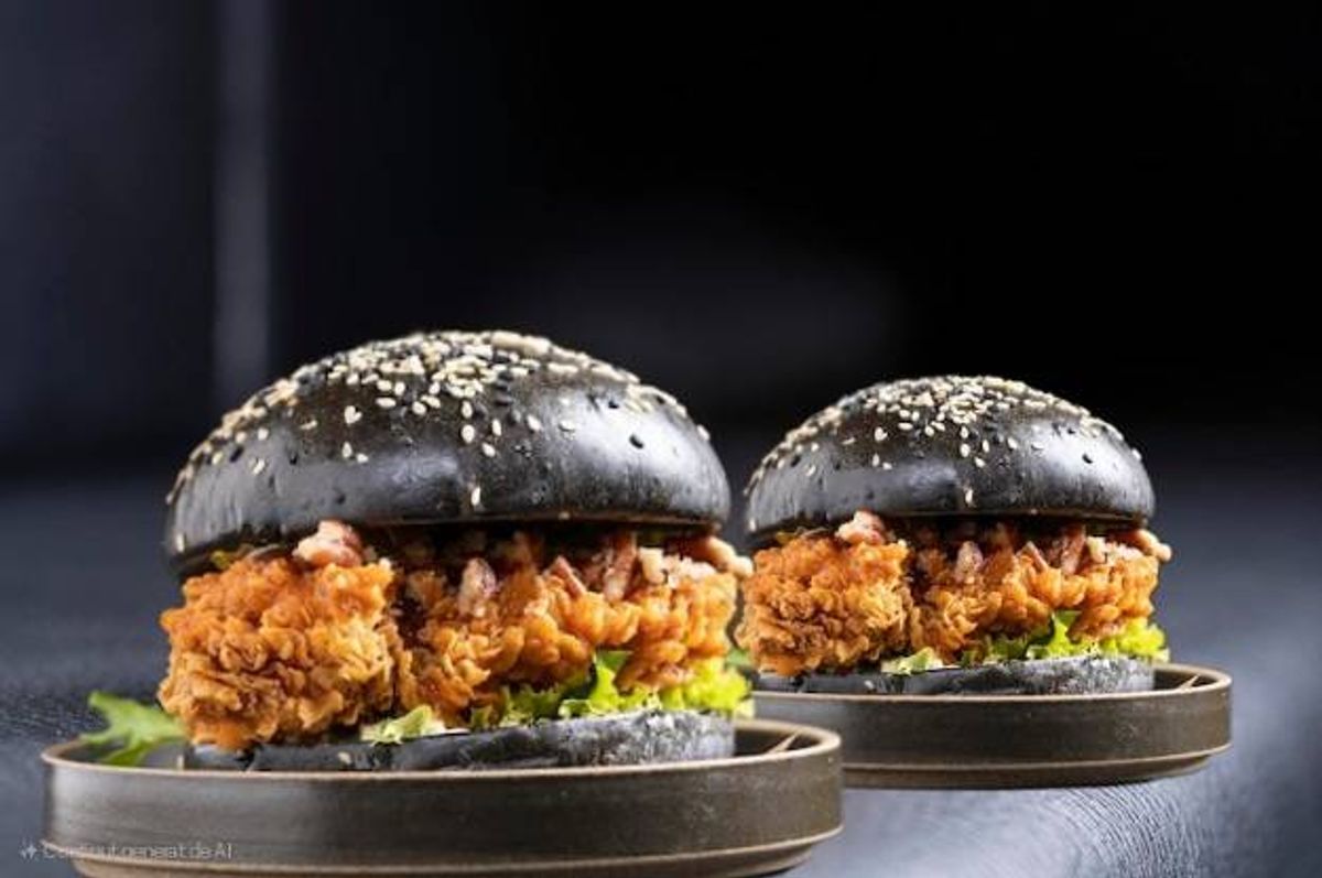 2 x Burger Crispy & Cartofi