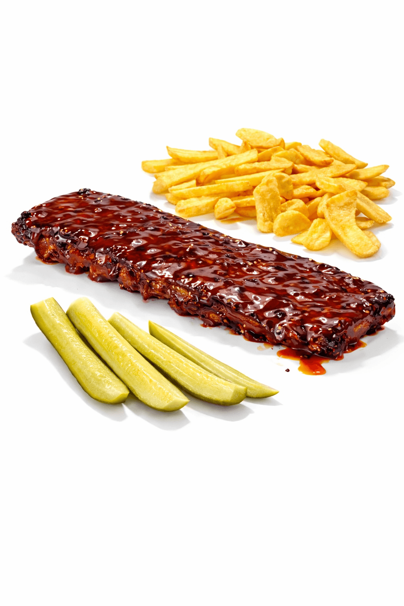 Costita de Porc Marinata & Cartofi Wadges 500g/150g