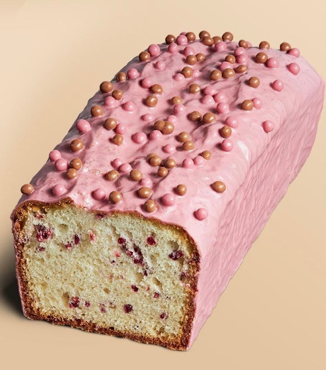 Chec cu lămâie și zmeura