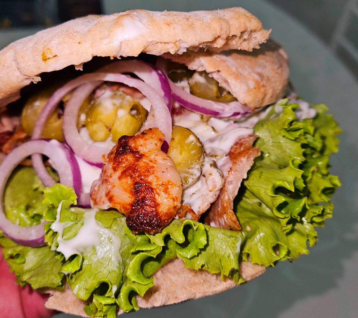 Gyros in Pită