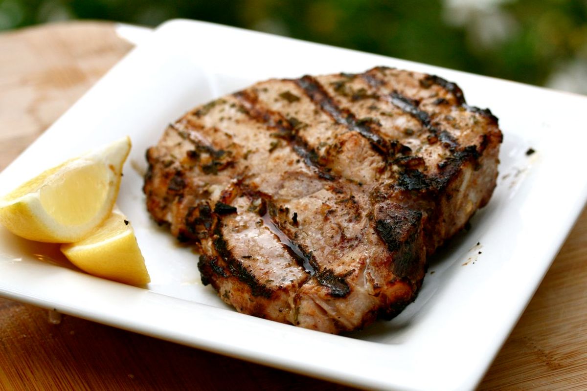 Ceafa de Porc la Gratar