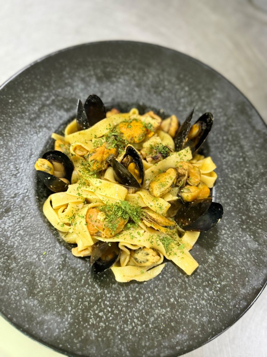 Tagliatelle cu Fructe de Mare 