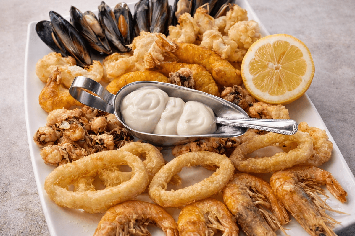 Mix Fructe de Mare prăjite