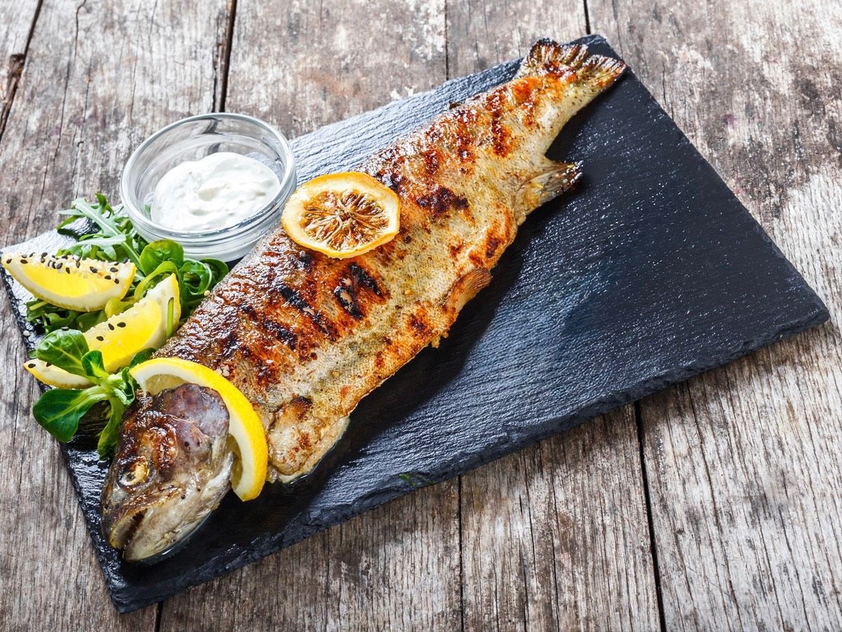 Păstrăv la Grătar