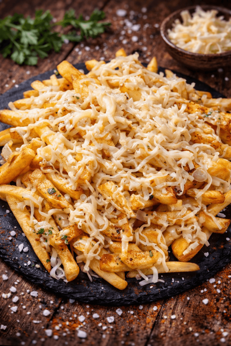 Cartofi Prăjiți cu Cașcaval 