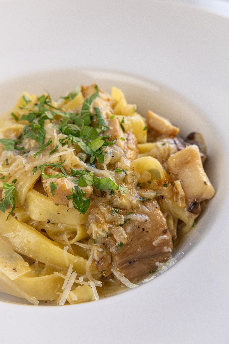Tagliatelle cu Hribi