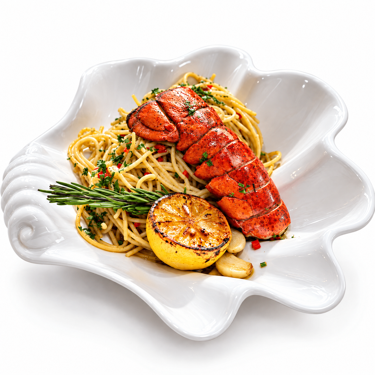 Spaghete cu Homar si Peperoncino