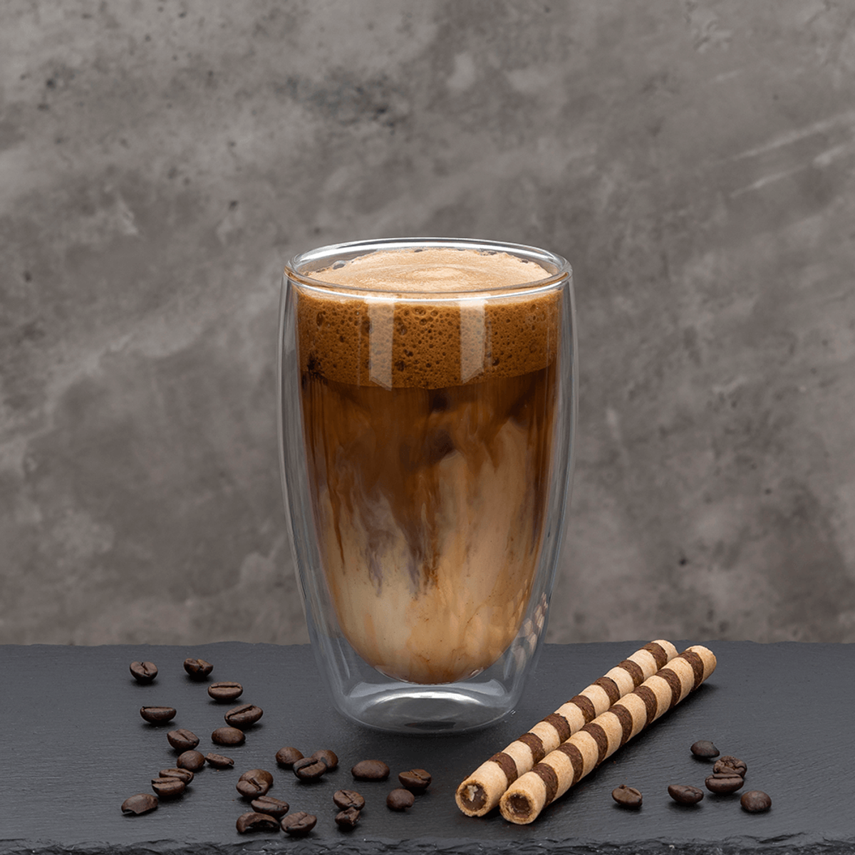 Flavored caffe latte