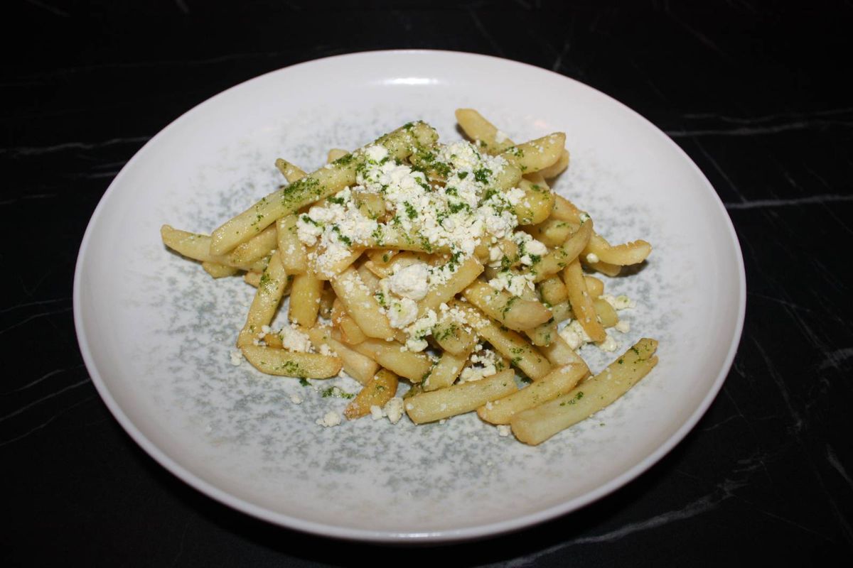 Cartofi Pai cu Branza de Burduf si Pesto Verde