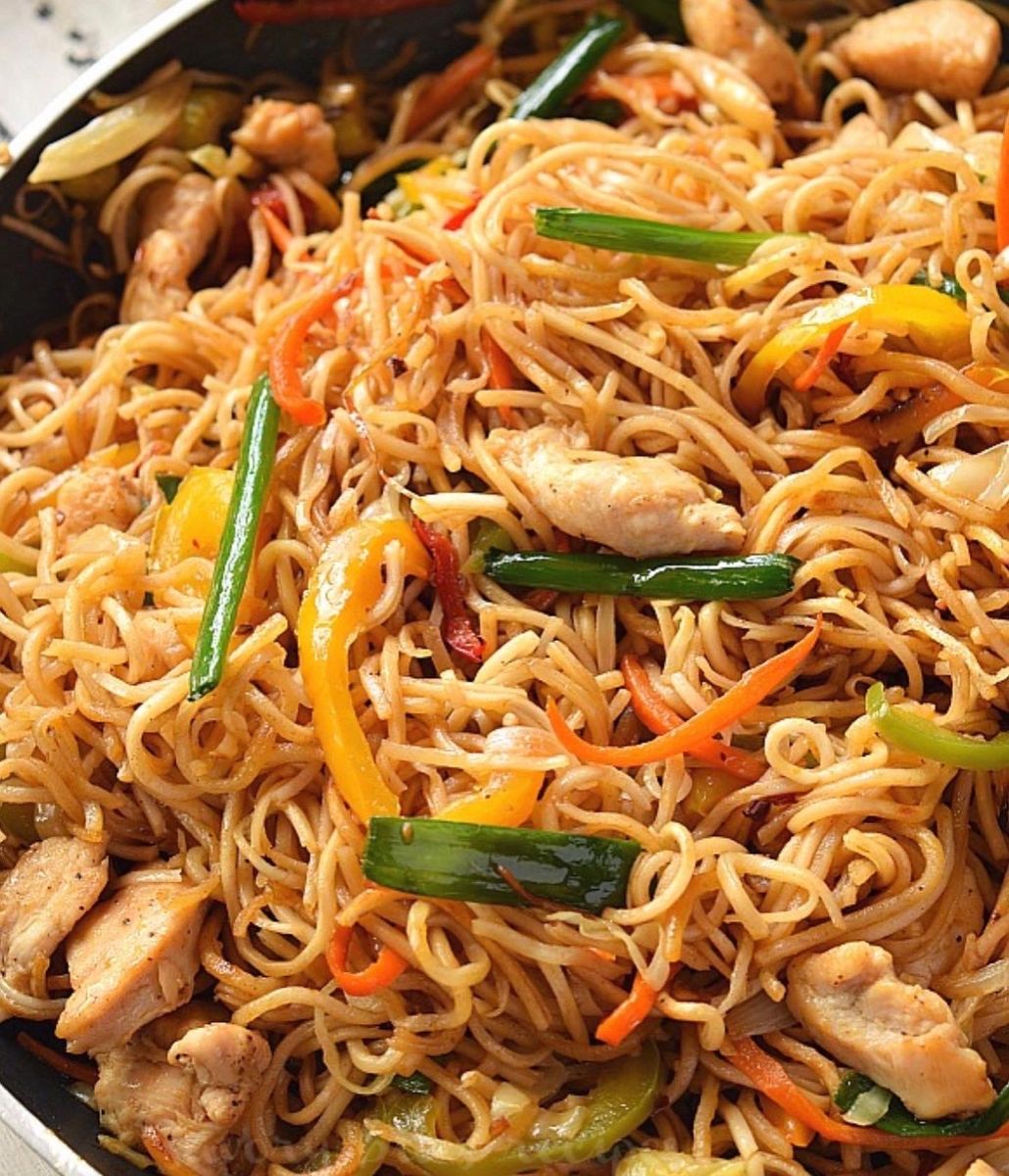 Noodle de Orez/Grâu cu Pui