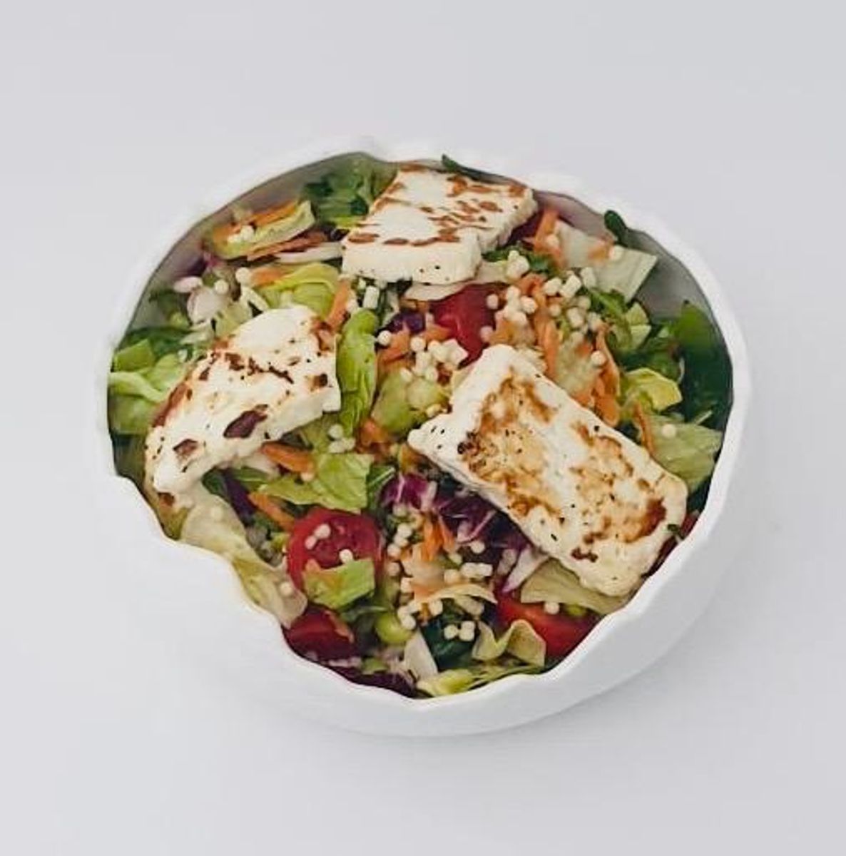 Salata de Cuscus cu Halloumi