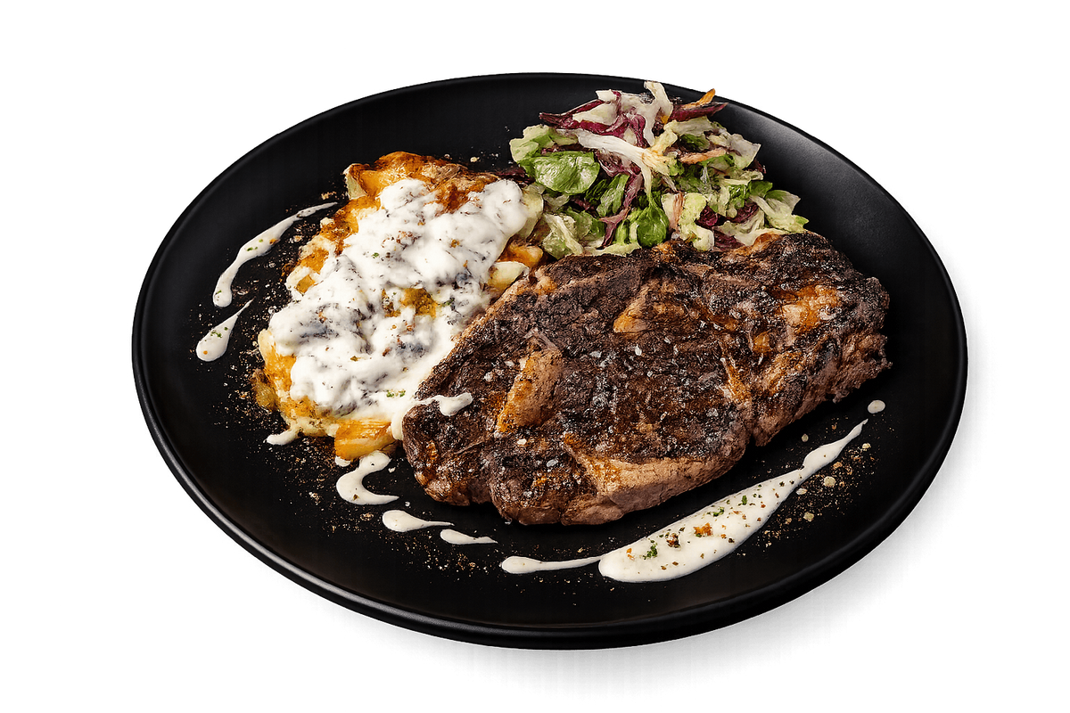 Black Angus Rib Eye Steak