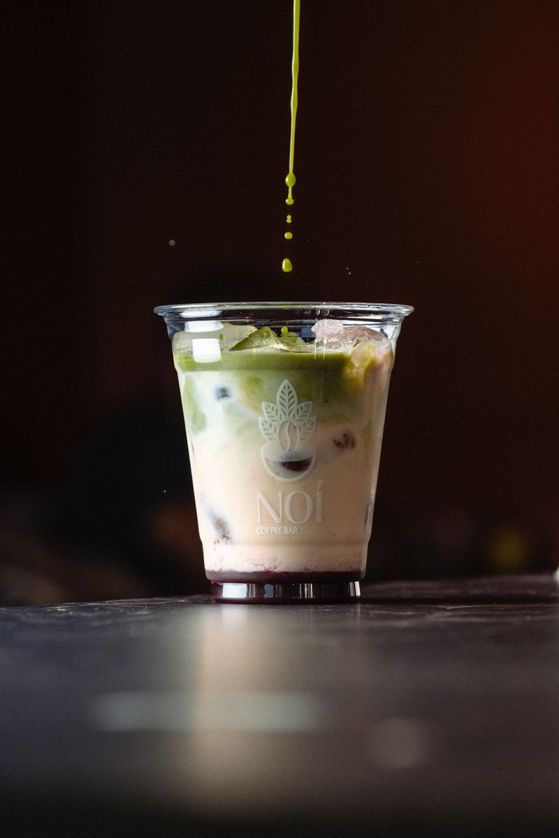 Raspberry Iced Matcha