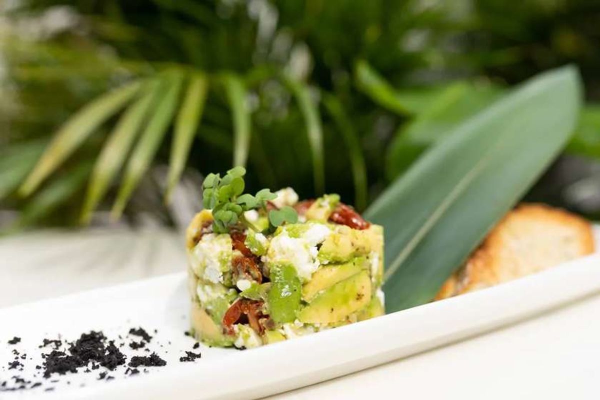 Tartar de Avocado cu Branza de Capra