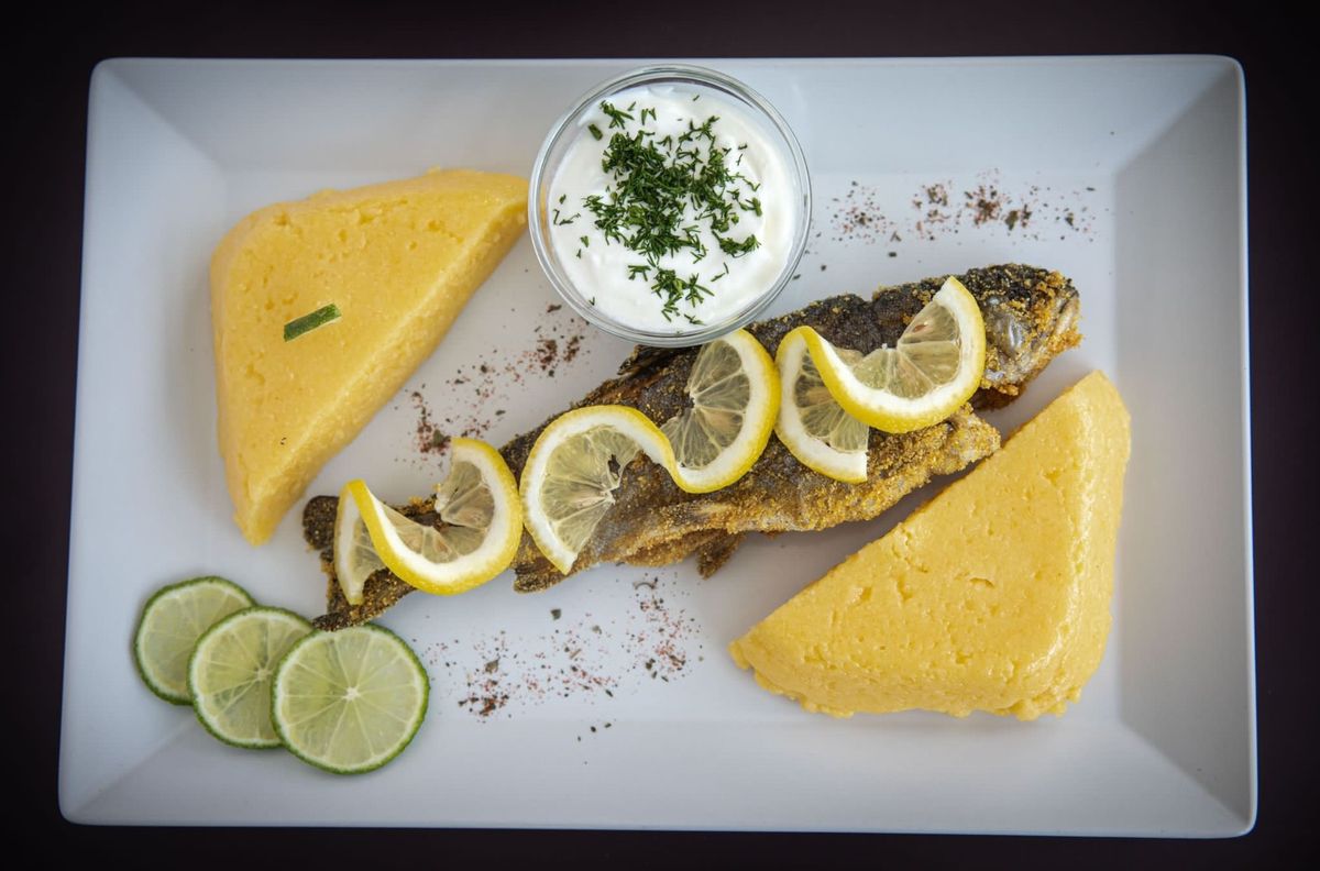 Păstrav la Grill