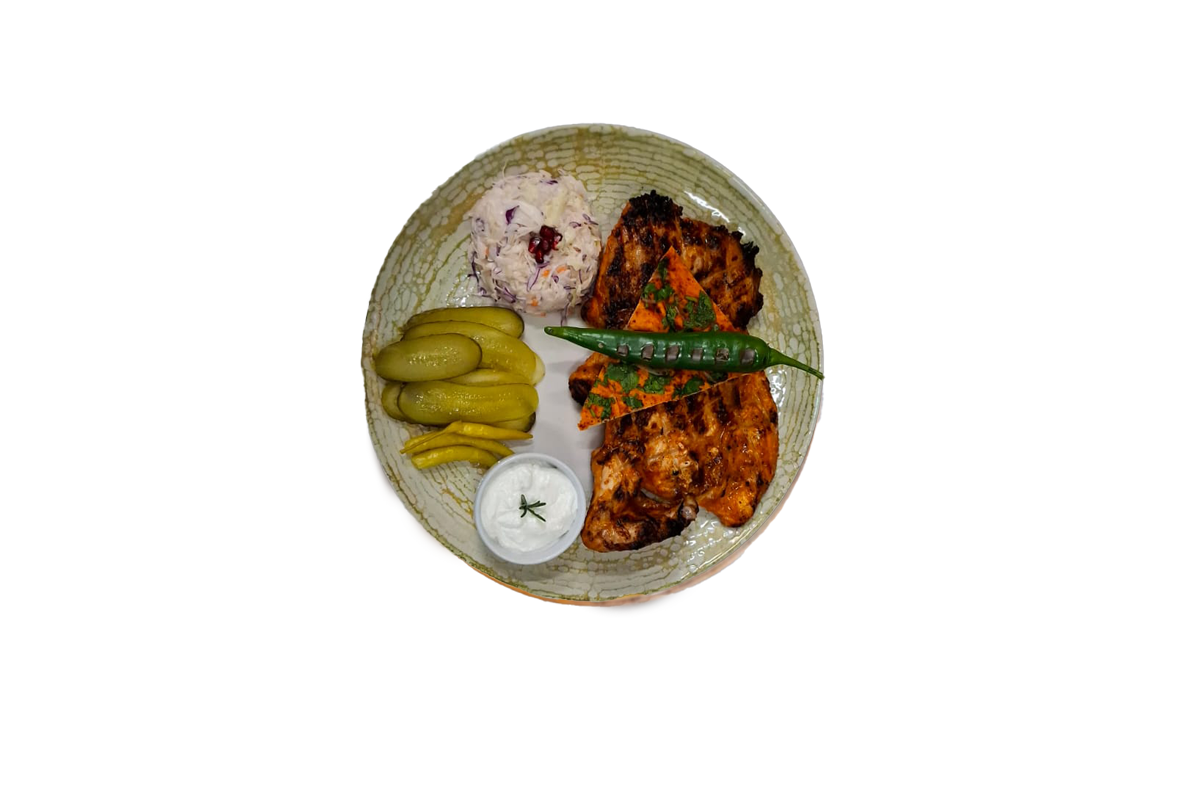 Jumatate de Pui la Gratar