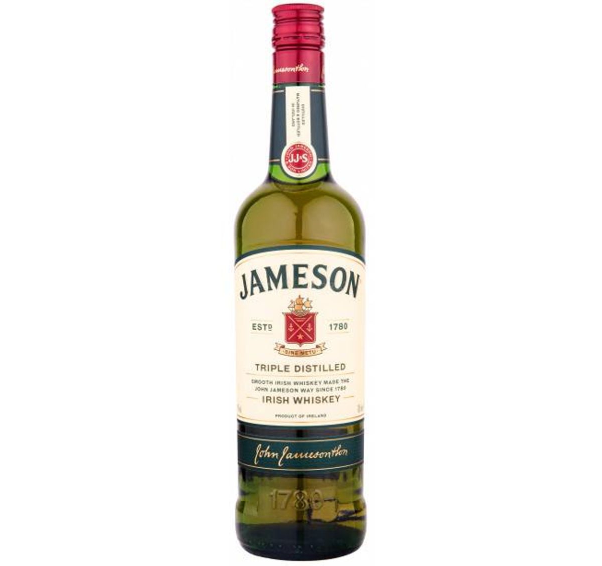 Jameson (Irish) 40% + Pepsi 