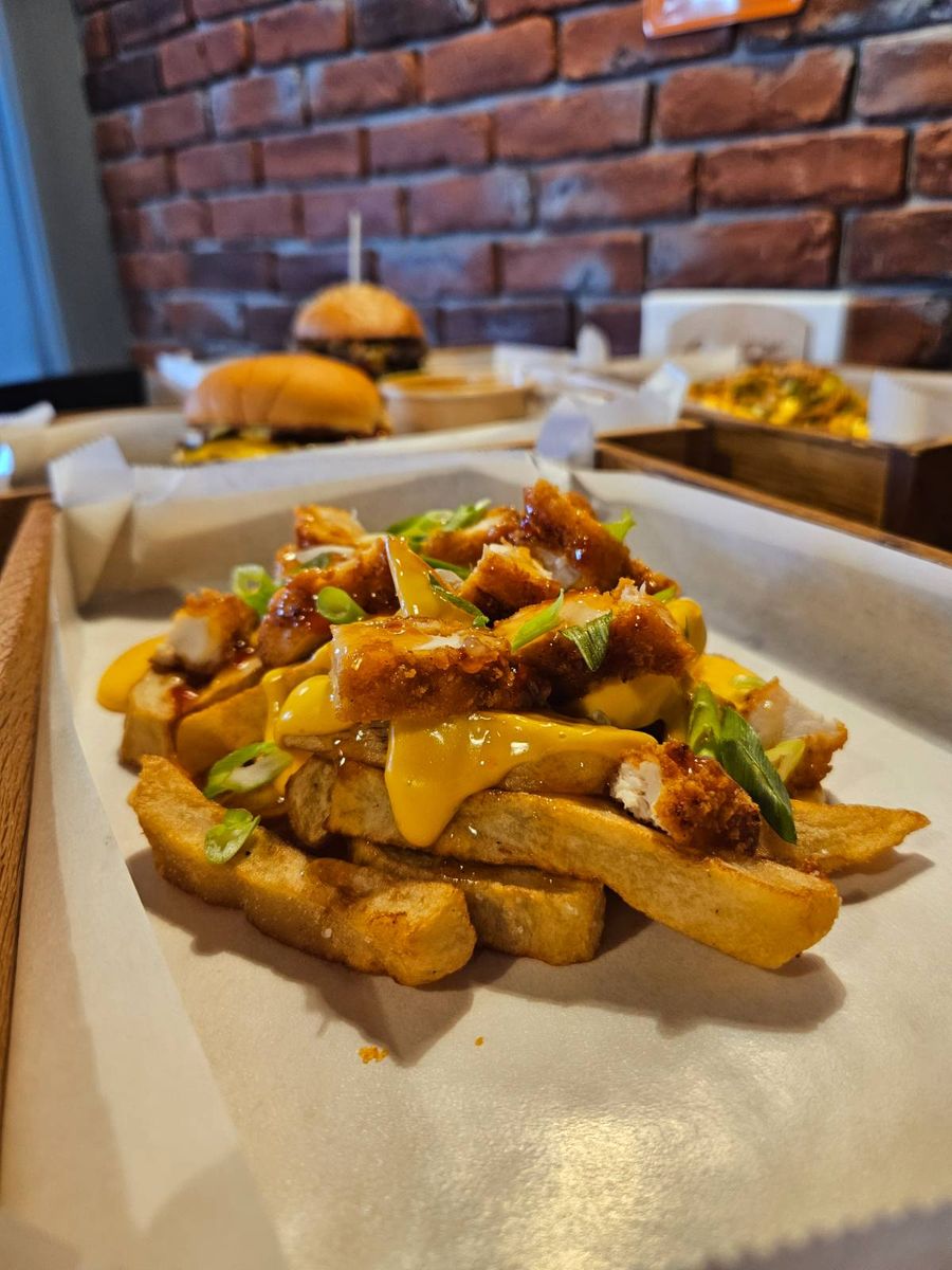 Crispy Chicken Loaded Fries