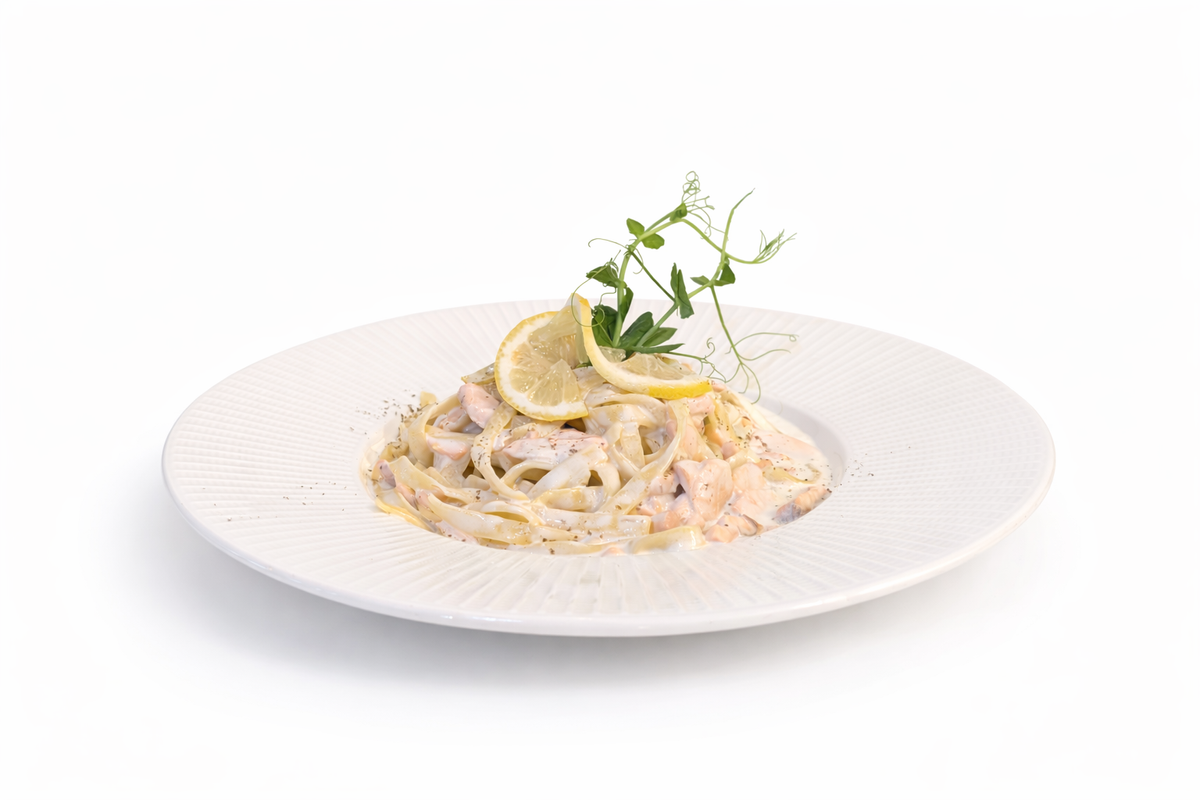 Tagliatele cu Somon si Philadelphia